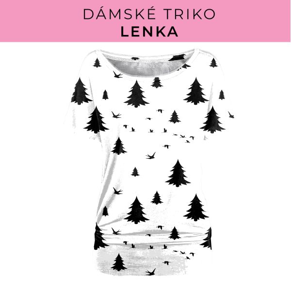 DÁMSKÝ střih - Triko Lenka