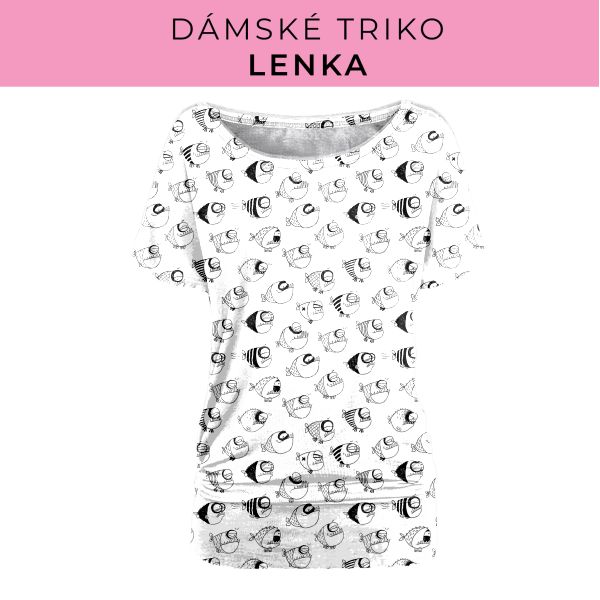 DÁMSKÝ střih - Triko Lenka