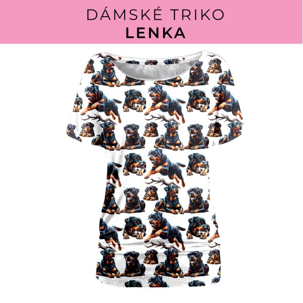 DÁMSKÝ střih - Triko Lenka