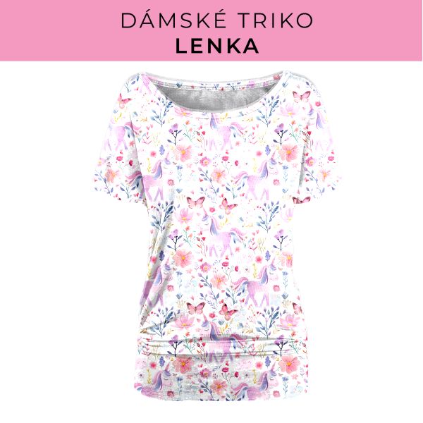 DÁMSKÝ střih - Triko Lenka