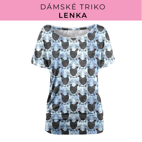 DÁMSKÝ střih - Triko Lenka