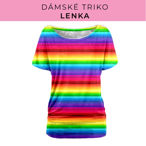 DÁMSKÝ střih - Triko Lenka