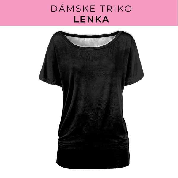 DÁMSKÝ střih - Triko Lenka