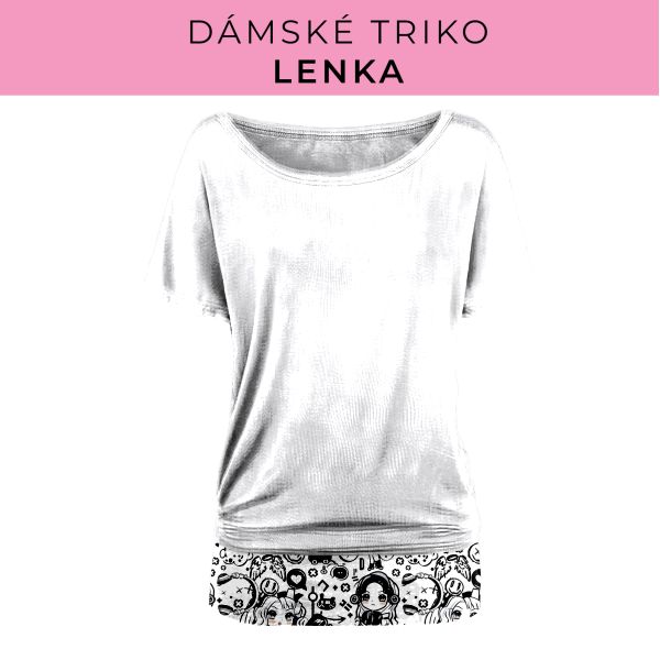 DÁMSKÝ střih - Triko Lenka