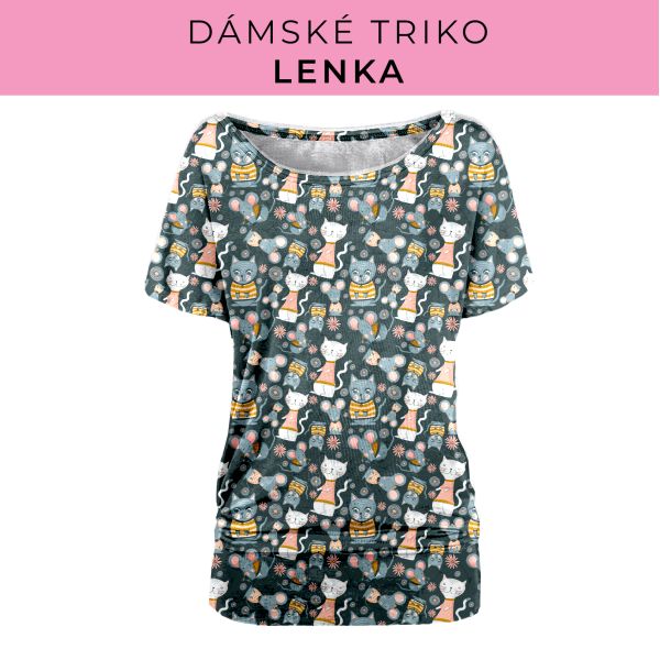 DÁMSKÝ střih - Triko Lenka