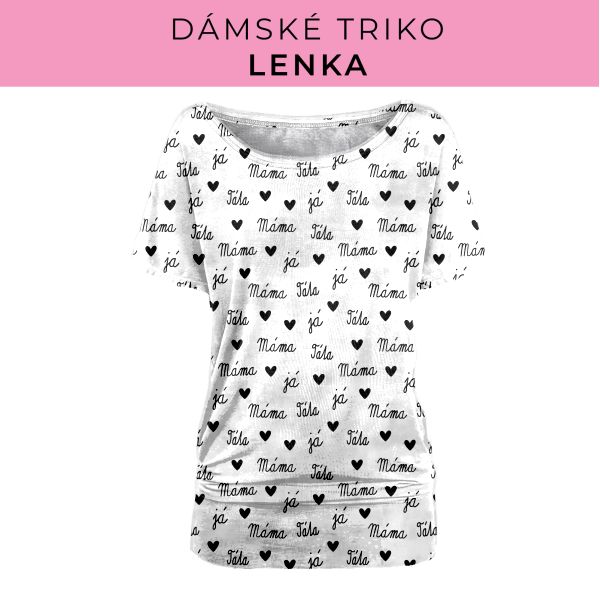 DÁMSKÝ střih - Triko Lenka