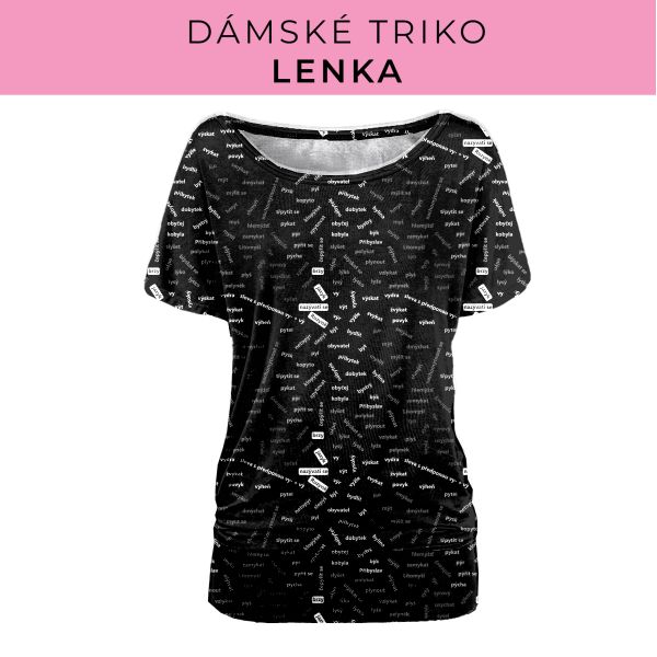 DÁMSKÝ střih - Triko Lenka