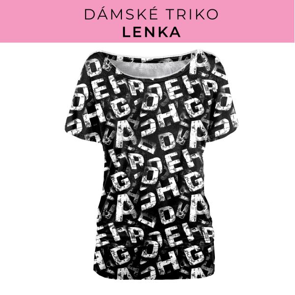 DÁMSKÝ střih - Triko Lenka