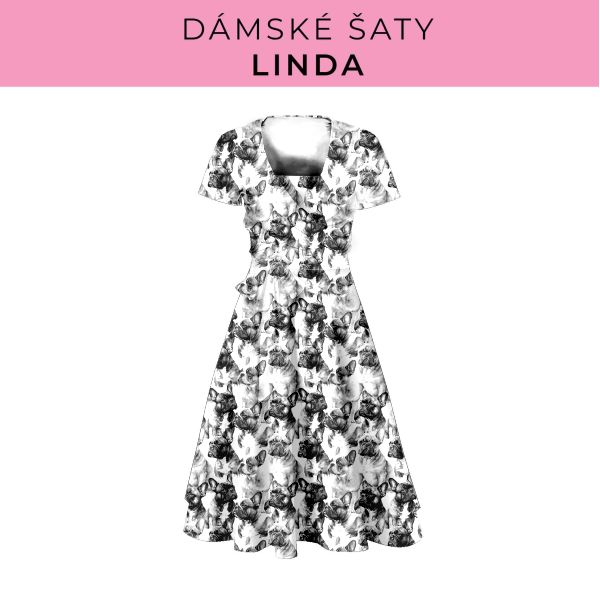 DÁMSKÝ střih - šaty Linda