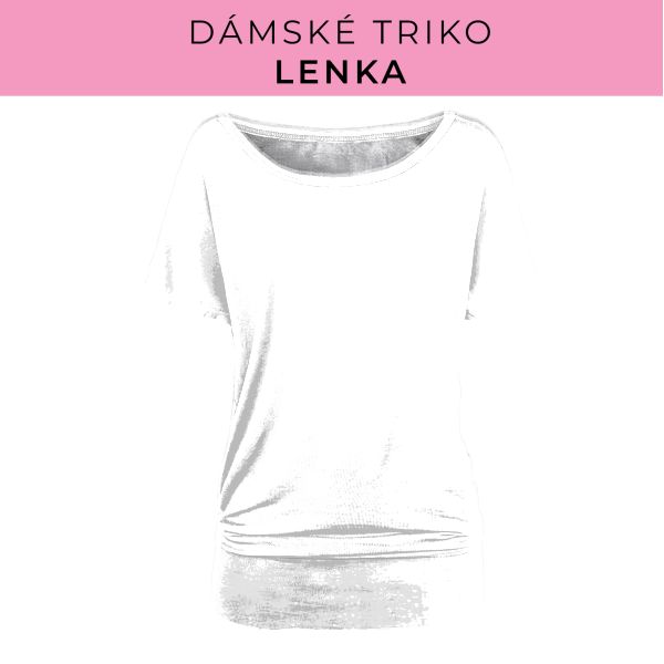 DÁMSKÝ střih - Triko Lenka