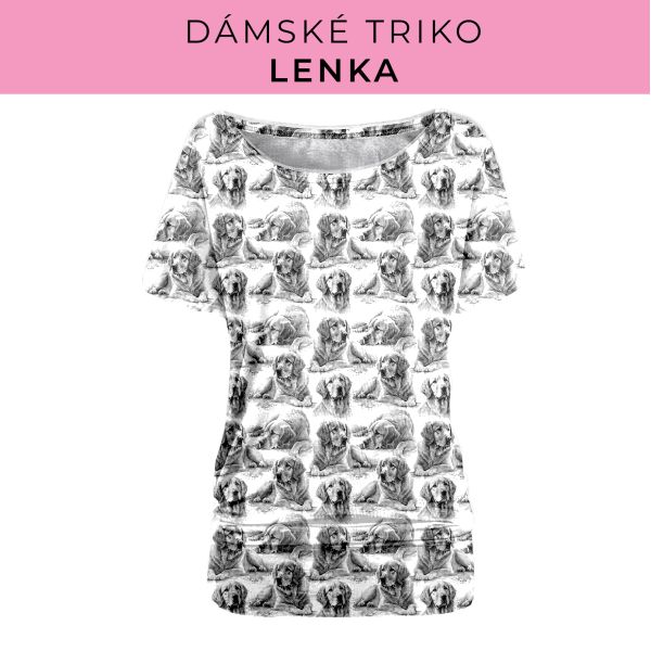 DÁMSKÝ střih - Triko Lenka