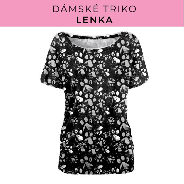 DÁMSKÝ střih - Triko Lenka