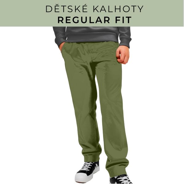 DĚTSKÝ STŘIH - Kalhoty Regular fit