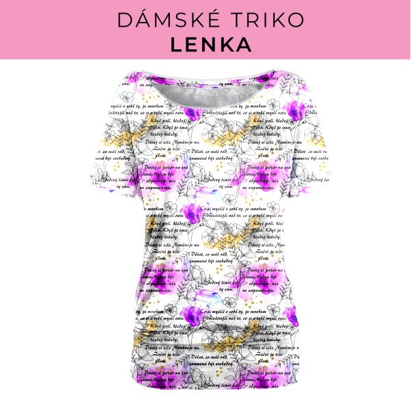 DÁMSKÝ střih - Triko Lenka