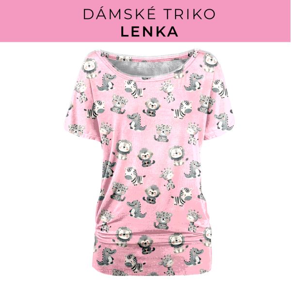 DÁMSKÝ střih - Triko Lenka