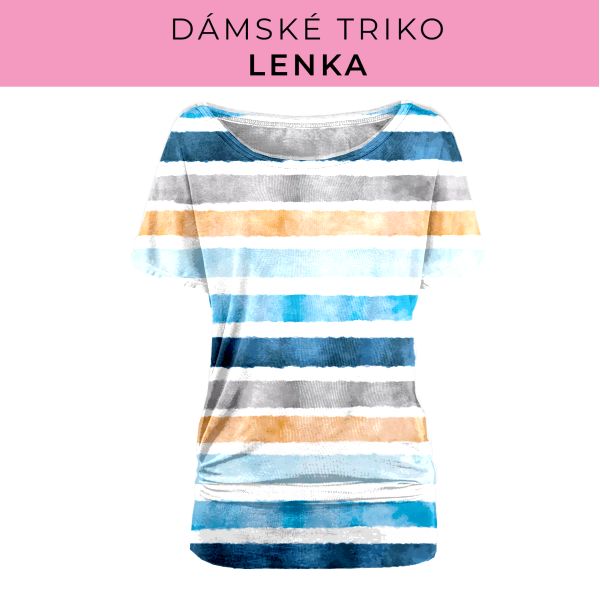 DÁMSKÝ střih - Triko Lenka