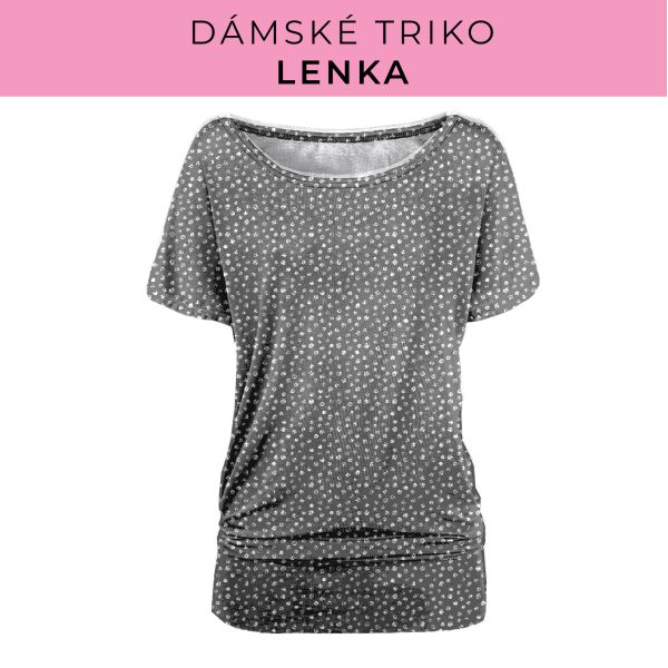 DÁMSKÝ střih - Triko Lenka