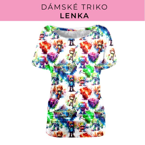 DÁMSKÝ střih - Triko Lenka