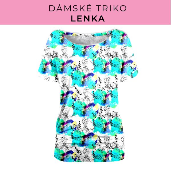 DÁMSKÝ střih - Triko Lenka