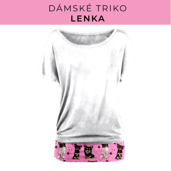 DÁMSKÝ střih - Triko Lenka