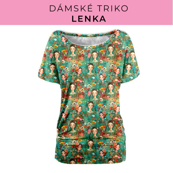 DÁMSKÝ střih - Triko Lenka