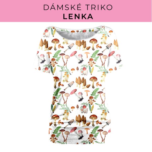 DÁMSKÝ střih - Triko Lenka