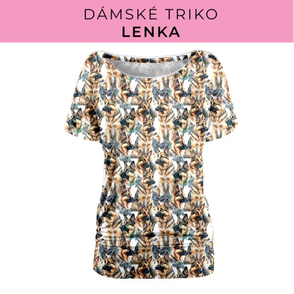 DÁMSKÝ střih - Triko Lenka