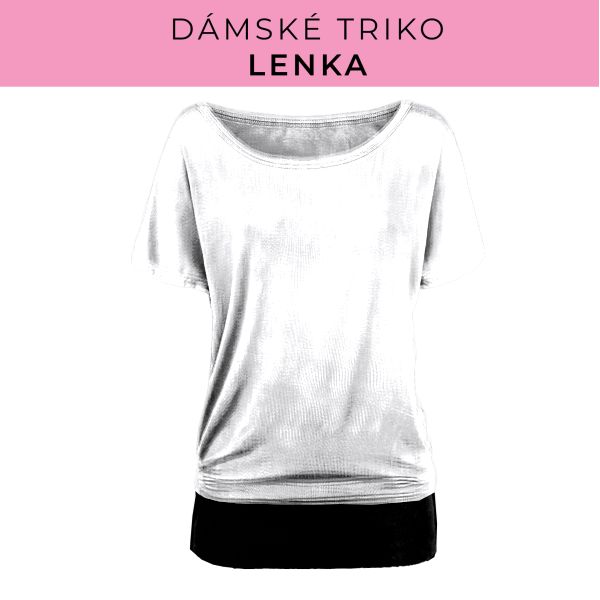 DÁMSKÝ střih - Triko Lenka