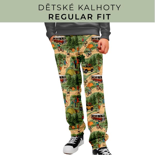 DĚTSKÝ STŘIH - Kalhoty Regular fit