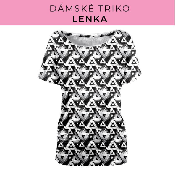 DÁMSKÝ střih - Triko Lenka