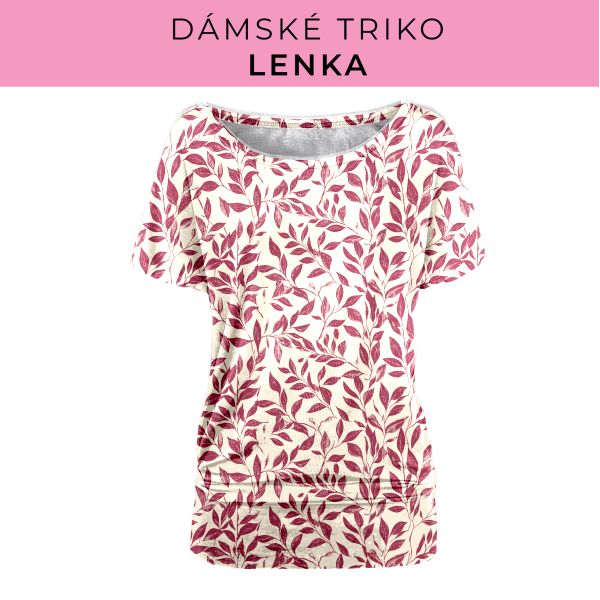 DÁMSKÝ střih - Triko Lenka