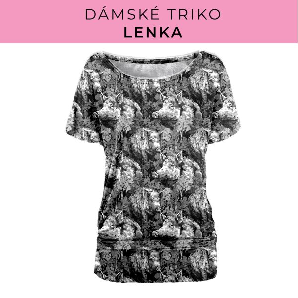 DÁMSKÝ střih - Triko Lenka