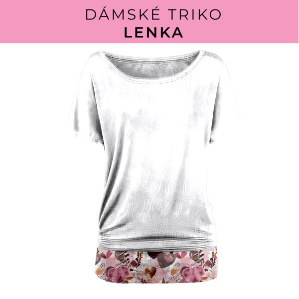 DÁMSKÝ střih - Triko Lenka