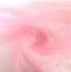 Tyl růžový-  úplet tyl, krajka metráž polyester