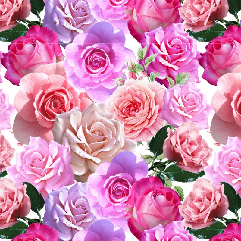 Růže-sublimační digitální tisk mavaga design