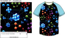 Molekuly -sublimační digitální tisk mavaga design