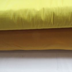 Střední žlutá bavlna oboustranně barvená vyrobeno v EU- atest pro děti bavlna