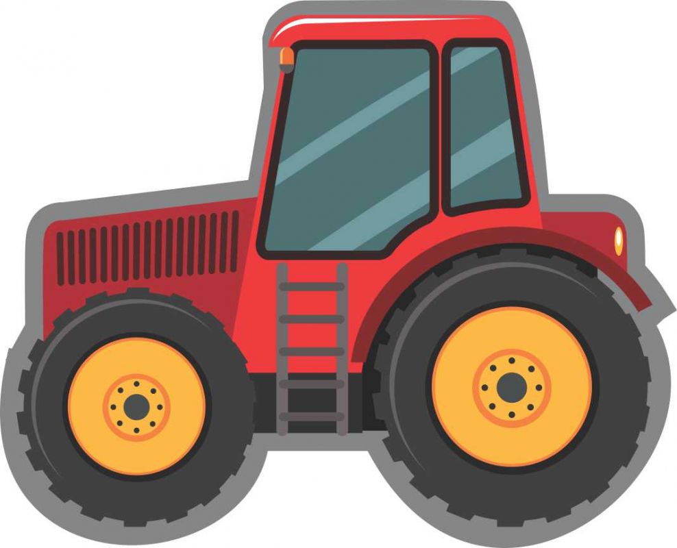 Pyžamožrout -traktor červený -SOFT ČESKÝ VÝROBEK