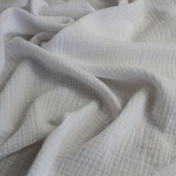 Mušelín ( fáčovina ) bílá vyrobeno v EU- atest pro děti bavlna