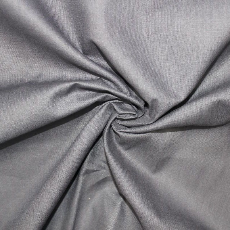 Tmavě šedá bavlna oboustranně barvená-granát vyrobeno v EU- atest pro děti bavlna