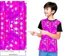 POPIT- tmavá růžový- digitální tisk mavaga design