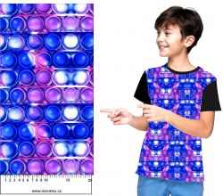 POPIT- fialový mix- digitální tisk mavaga design