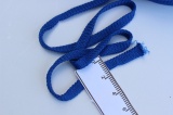 Plochá tkanice královská modrá 1cm -tkanice k teplákům, stahovací tkanice, šňůrka na stahování kalhot vyrobeno v EU