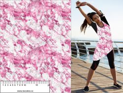 Mramor bílo-růžový- sublimační digitální tisk mavaga design