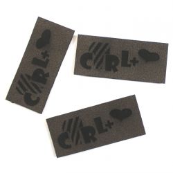 Koženkový štítek gravír - "CTRL + "- varianty | "CTRL + " - světlý, "CTRL + " - tmavý