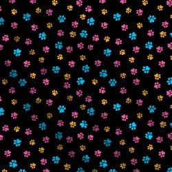 Malé FLUO tlapičky barevné do růžova-sublimační digitální tisk mavaga design