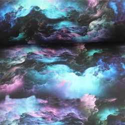 Teplákovina fialové nebe- 270gsm