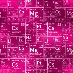 Chemie růžová- digitální tisk