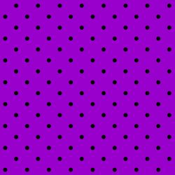 Černý puntík na fialové -0,7 cm- digitální tisk