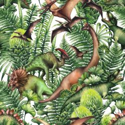 Dinosauři v pralese- sublimační digitální tisk